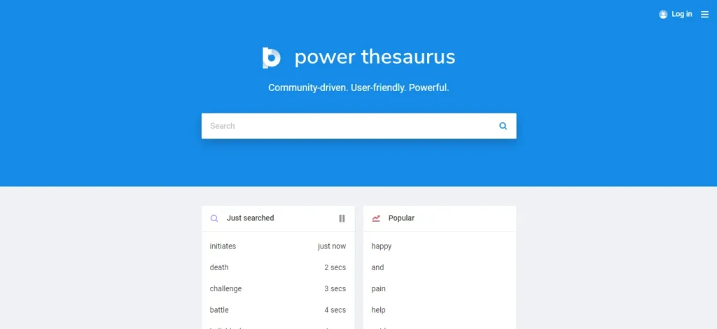 Power Thesaurus