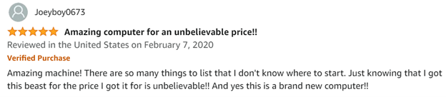 User Reviews