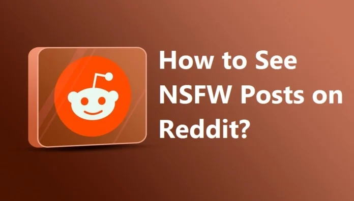 how to see NSFW posts on Reddit