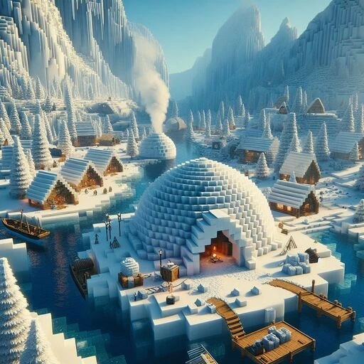 Arctic Igloo Village