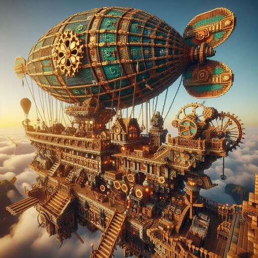 Steampunk Airship