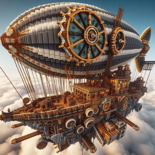 Steampunk Airship